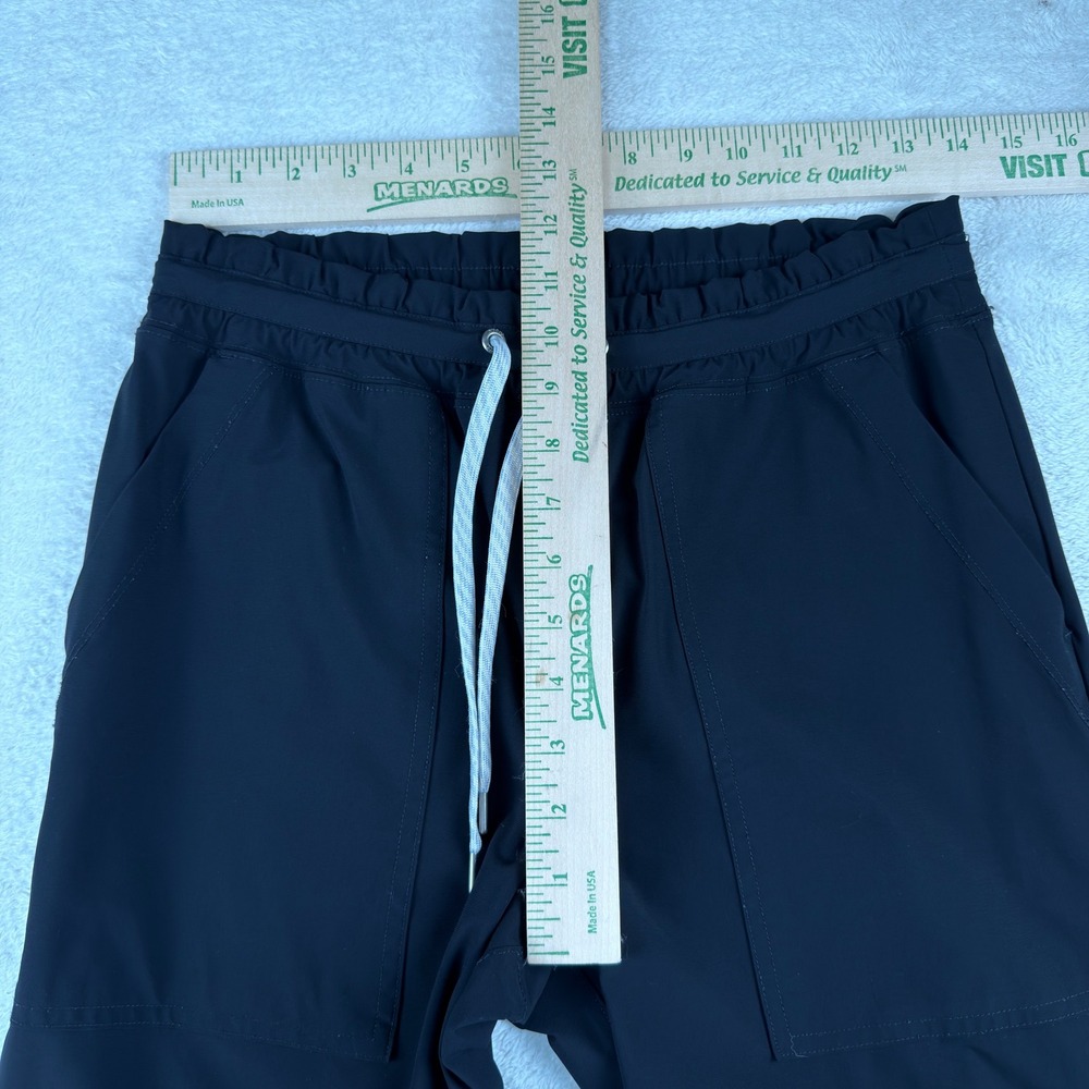 Vuori Womens Black Miles Joggers VW481 Size S Drawstring Pockets Outdoor - Picture 3 of 7